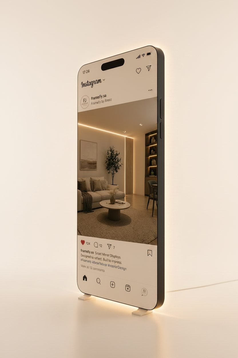 Frameify Instagram Frame – Illuminated Display Frame