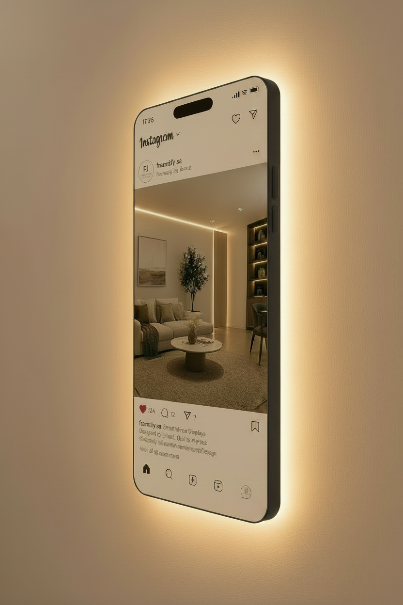 Frameify Instagram Frame – Illuminated Display Frame
