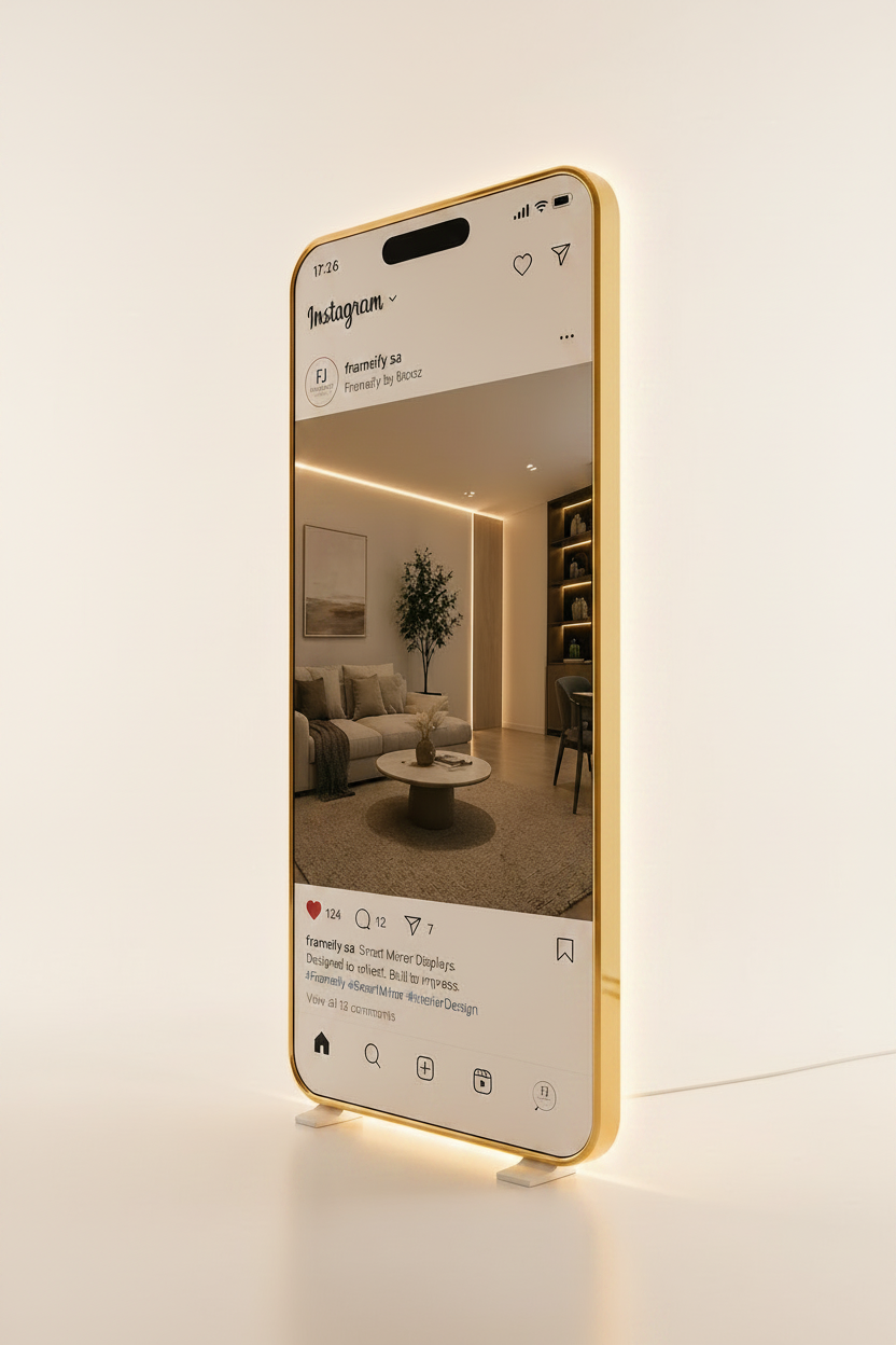 Frameify Instagram Frame – Illuminated Display Frame