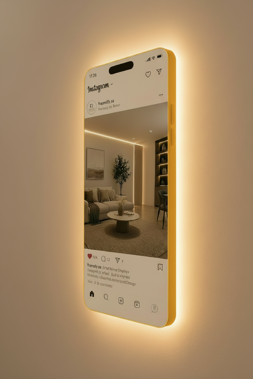 Frameify Instagram Frame – Illuminated Display Frame