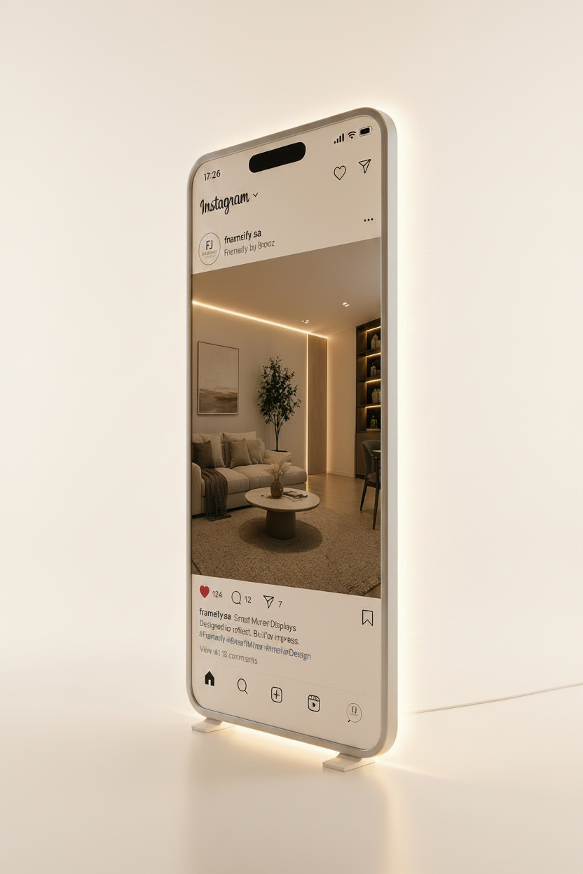 Frameify Instagram Frame – Illuminated Display Frame