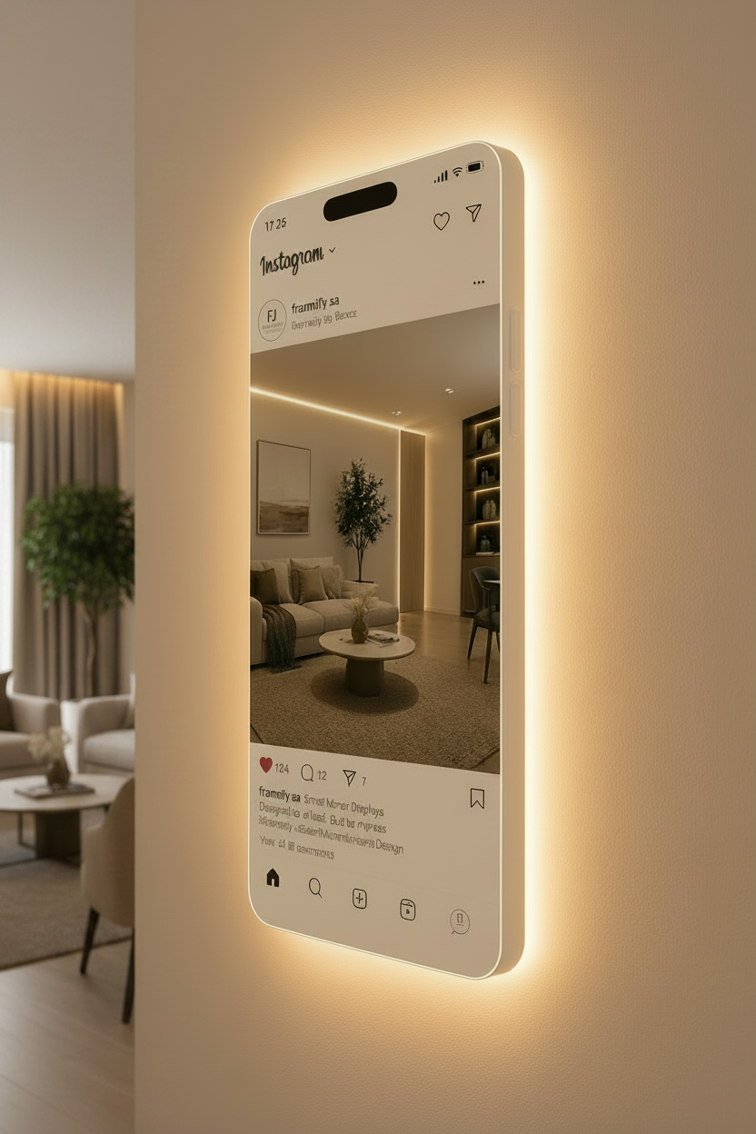Frameify Instagram Frame – Illuminated Display Frame